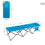 Aktive 63042 178x38x62cm Folding Camping Seng, Blue / black, One Size