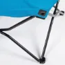 Aktive 63042 178x38x62cm Folding Camping Seng, Blue / black, One Size