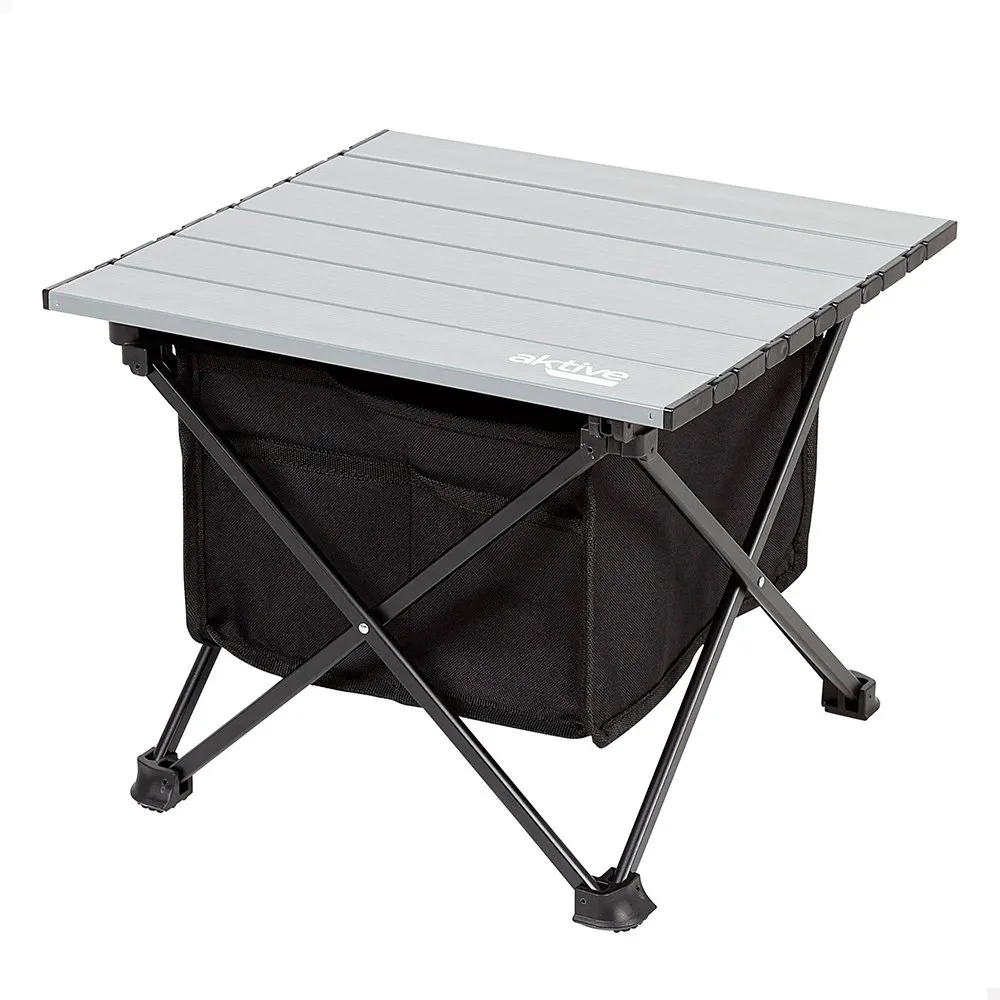 Aktive 63043 34x38x30cm Sammenleggbart Campingbord unisex, Grey / black, 34 x 38 x 30cm Aktive 63043 34x38x30cm Sammenleggbart Campingbord unisex, Grey / black, 34 x 38 x 30cm