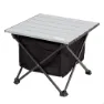 Aktive 63043 34x38x30cm Sammenleggbart Campingbord unisex, Grey / black, 34 x 38 x 30cm