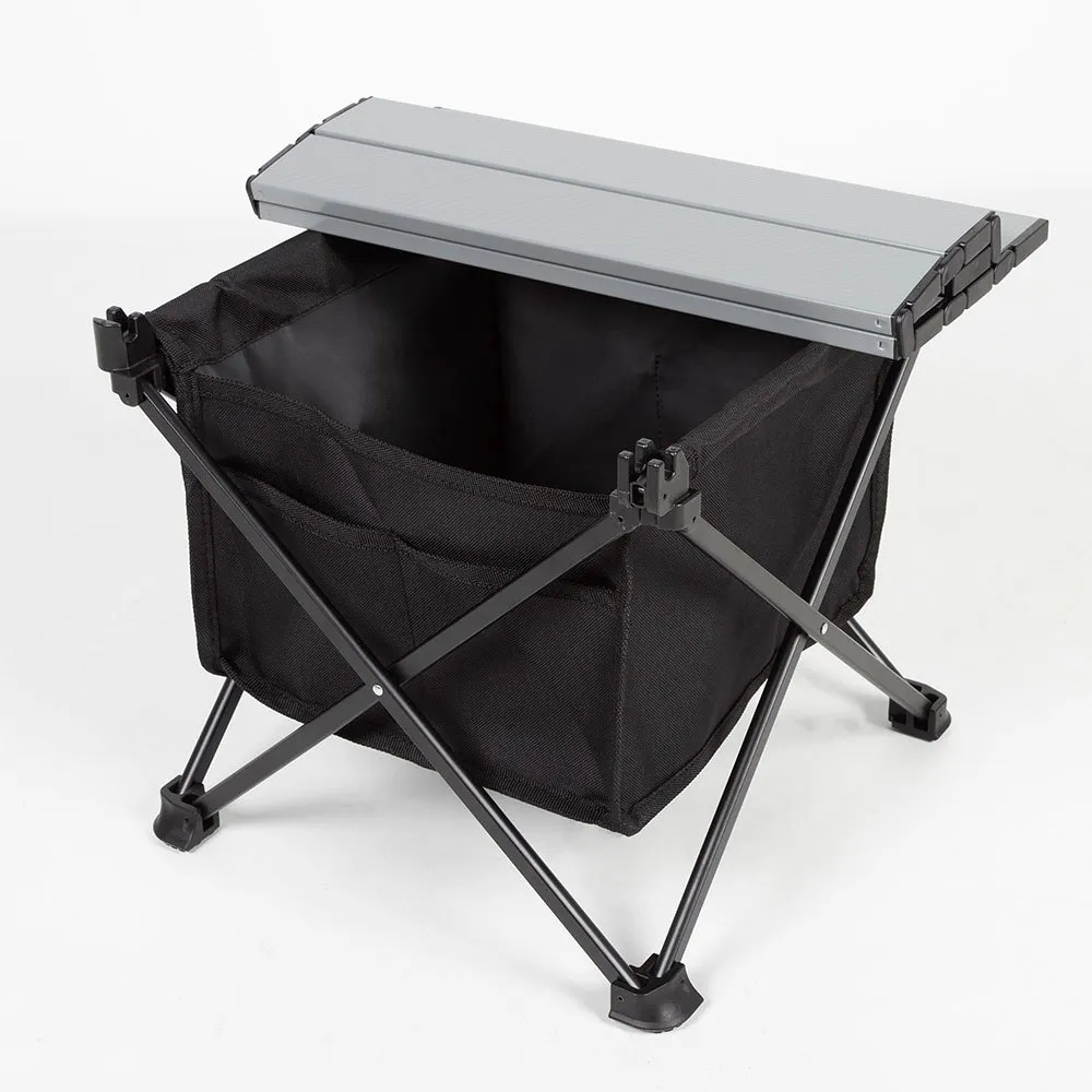 Aktive 63043 34x38x30cm Sammenleggbart Campingbord unisex, Grey / black, 34 x 38 x 30cm Aktive 63043 34x38x30cm Sammenleggbart Campingbord unisex, Grey / black, 34 x 38 x 30cm