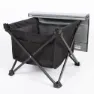Aktive 63043 34x38x30cm Sammenleggbart Campingbord unisex, Grey / black, 34 x 38 x 30cm