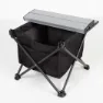 Aktive 63043 34x38x30cm Sammenleggbart Campingbord unisex, Grey / black, 34 x 38 x 30cm