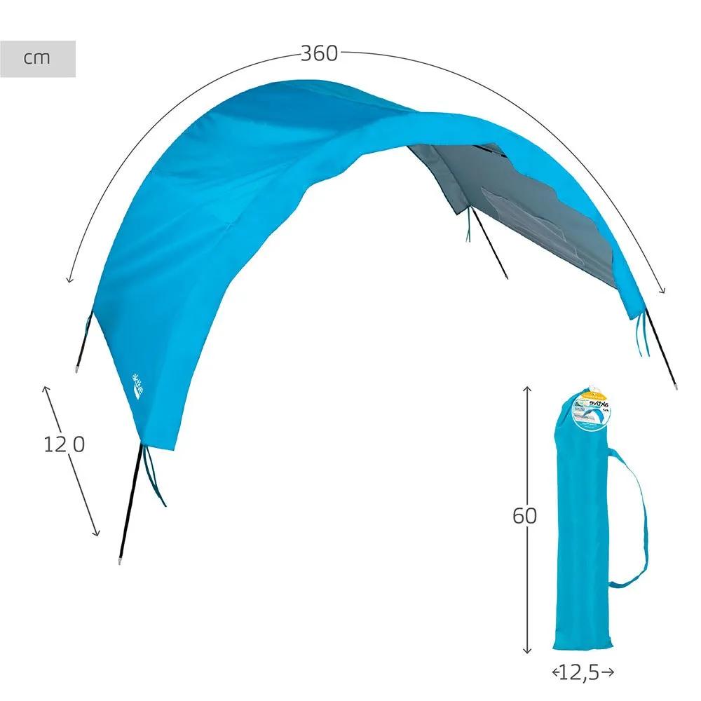 Aktive 63045 Vindjakke Strandtelt unisex, Blue, One Size