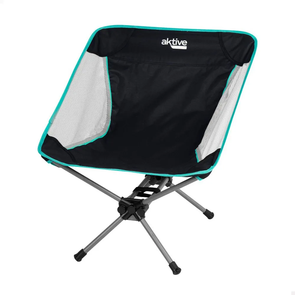 Aktive 63047 Sammenleggbar Stol unisex, Black, One Size