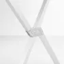 Aktive 63050 71x108x72cm Sammenleggbart Campingbord unisex, White, 6305071 x 108 x 72cm
