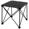 Aktive 63051 52x52x46cm Sammenleggbart Campingbord unisex, Black, 52 x 52 x 46cm