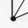 Aktive 63051 52x52x46cm Sammenleggbart Campingbord unisex, Black, 52 x 52 x 46cm