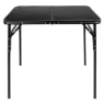 Aktive 63054 Sammenleggbart Campingbord Refurbished unisex, Black, 90 x 60 x 70cm