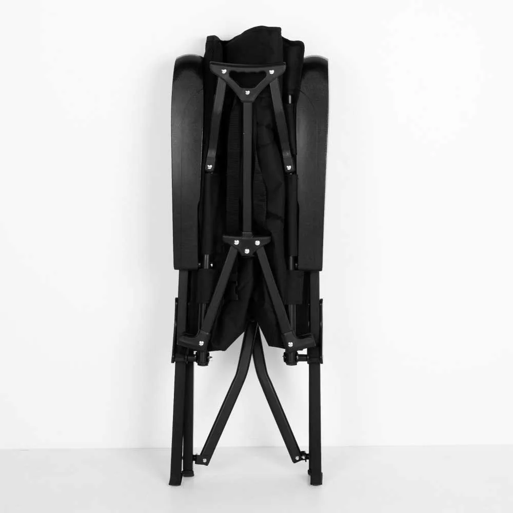 Aktive 63058 Multiposisjon Polstret Sammenleggbar Stol unisex, Black, 56 x 76 x 109cm Aktive 63058 Multiposisjon Polstret Sammenleggbar Stol unisex, Black, 56 x 76 x 109cm