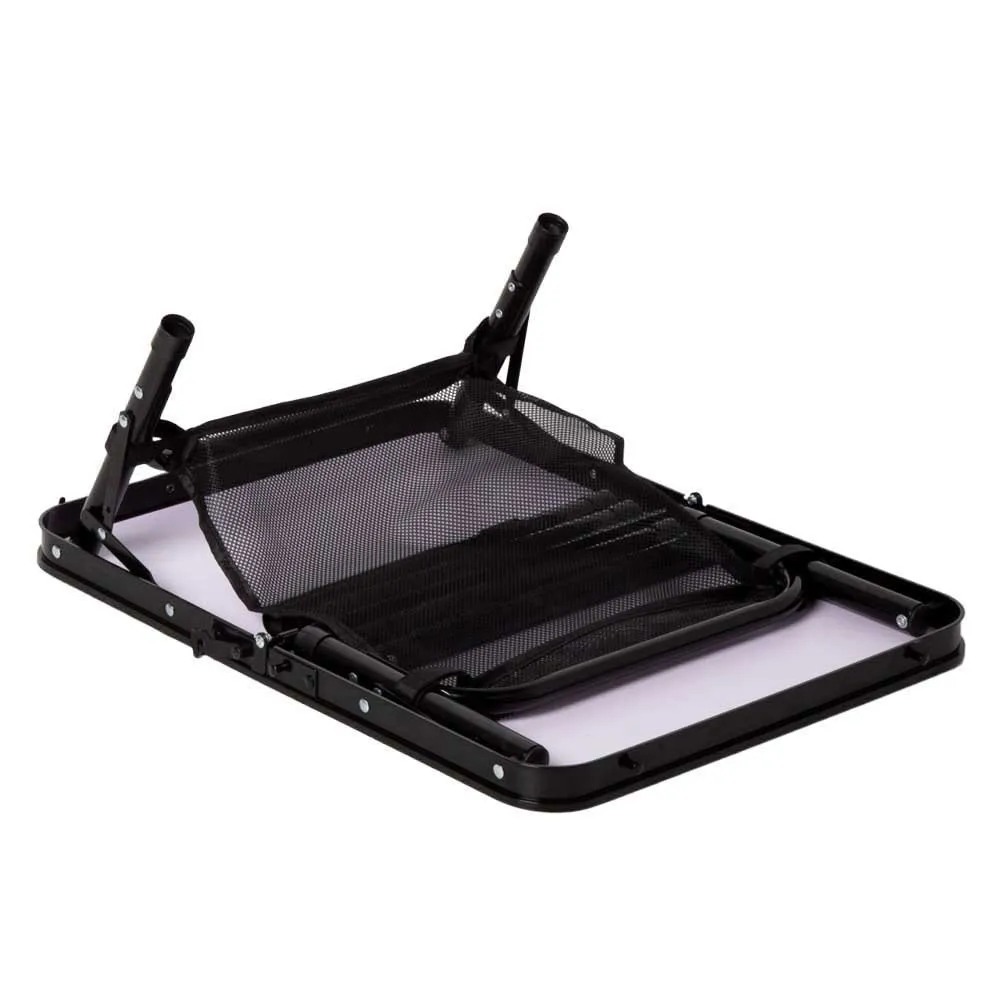 Aktive 63086 Høydejusterbart Sammenleggbart Campingbord unisex, Black, 60 x 45 x 27/56cm Aktive 63086 Høydejusterbart Sammenleggbart Campingbord unisex, Black, 60 x 45 x 27/56cm