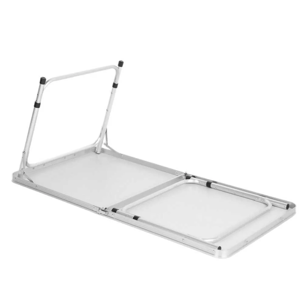 Aktive 63088 Høydejusterbart Sammenleggbart Campingbord unisex, Grey, 120 x 60 x 54/60/70cm Aktive 63088 Høydejusterbart Sammenleggbart Campingbord unisex, Grey, 120 x 60 x 54/60/70cm