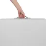 Aktive 63088 Høydejusterbart Sammenleggbart Campingbord unisex, Grey, 120 x 60 x 54/60/70cm