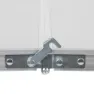 Aktive 63088 Høydejusterbart Sammenleggbart Campingbord unisex, Grey, 120 x 60 x 54/60/70cm