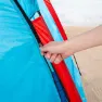 Aktive 63120 Vindskjerm Og Strandtelt 213x133x120 Cm unisex, Blue / red, 4 places
