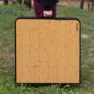 Aktive 63162 Klappbord Med Benker unisex, Bamboo, One Size