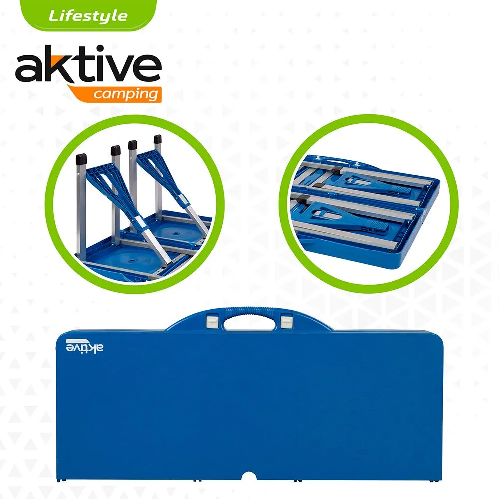 Aktive 85x64x67 Cm With Seat Table Refurbished, Blue, One Size Aktive 85x64x67 Cm With Seat Table Refurbished, Blue, One Size