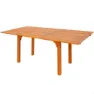 Aktive Akasie Utredningstabell 150x100x74 Cm unisex, Brown, One Size