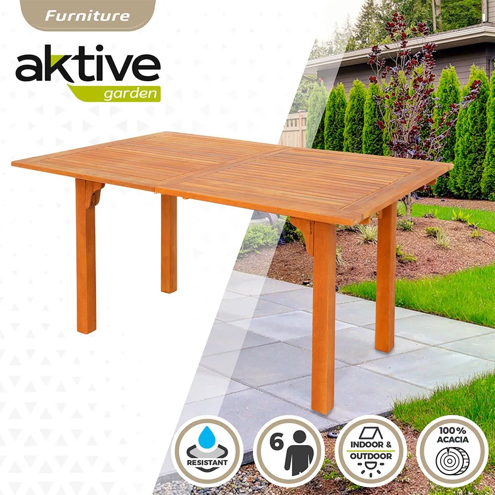 Aktive Akasie Utredningstabell 150x100x74 Cm unisex, Brown, One Size