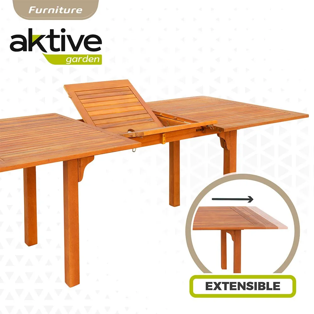 Aktive Akasie Utredningstabell 150x100x74 Cm unisex, Brown, One Size