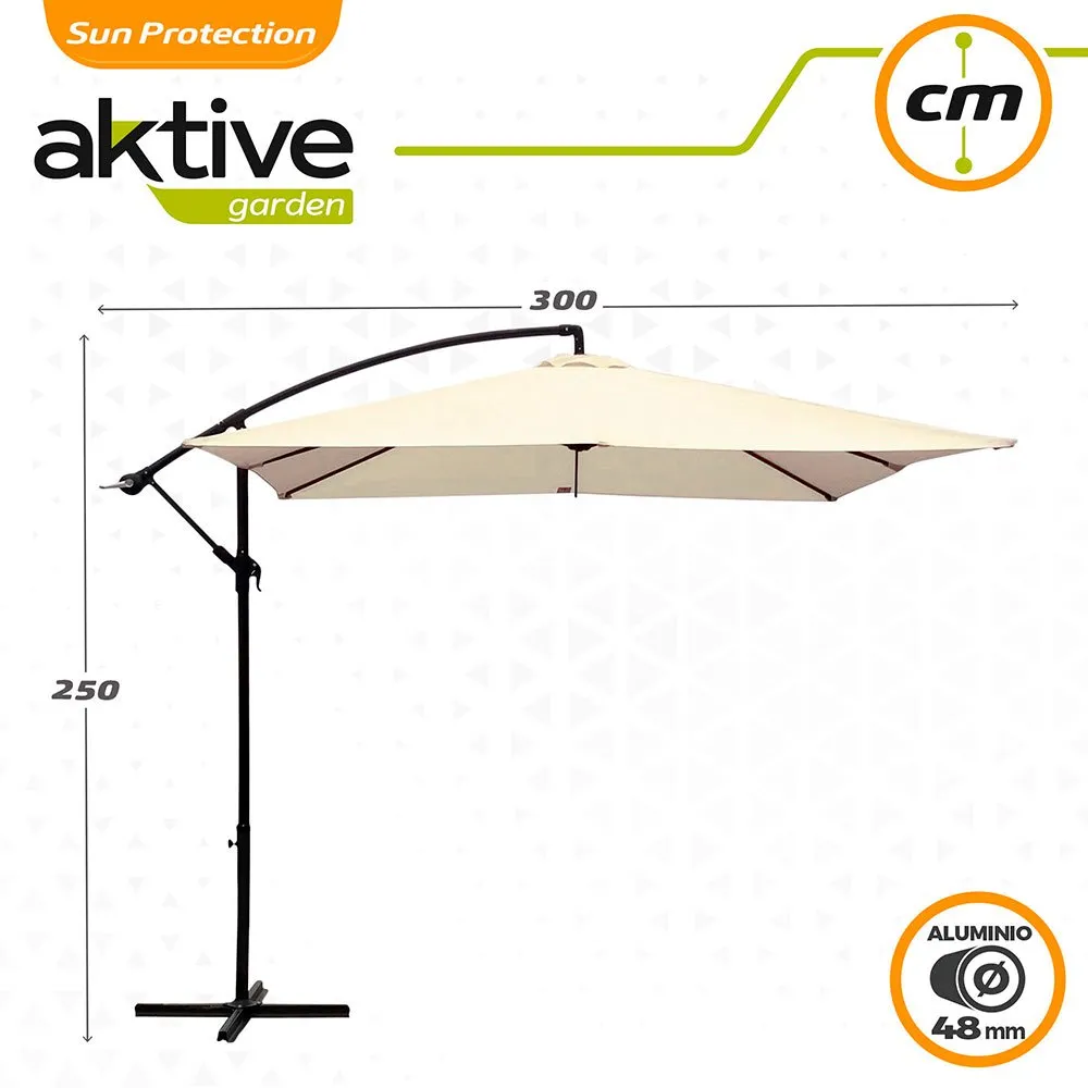 Aktive Aluminium Eksentrisk Bananestang 48-høyde 300x300 Cm 42 Mm Refurbished unisex, Cream, One Size Aktive Aluminium Eksentrisk Bananestang 48-høyde 300x300 Cm 42 Mm Refurbished unisex, Cream, One Size