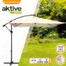 Aktive Aluminium Eksentrisk Bananestang 48-høyde 300x300 Cm 42 Mm Refurbished unisex, Cream, One Size