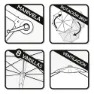 Aktive Aluminium Eksentrisk Sekskantet Roma Hagestolpe Høyde 300 Cm 48 Mm 245 Cm unisex, Beige, One Size