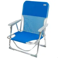 Aktive Aluminium Fast Sammenleggbar Stol Med Håndtak 55x34x71 Cm unisex