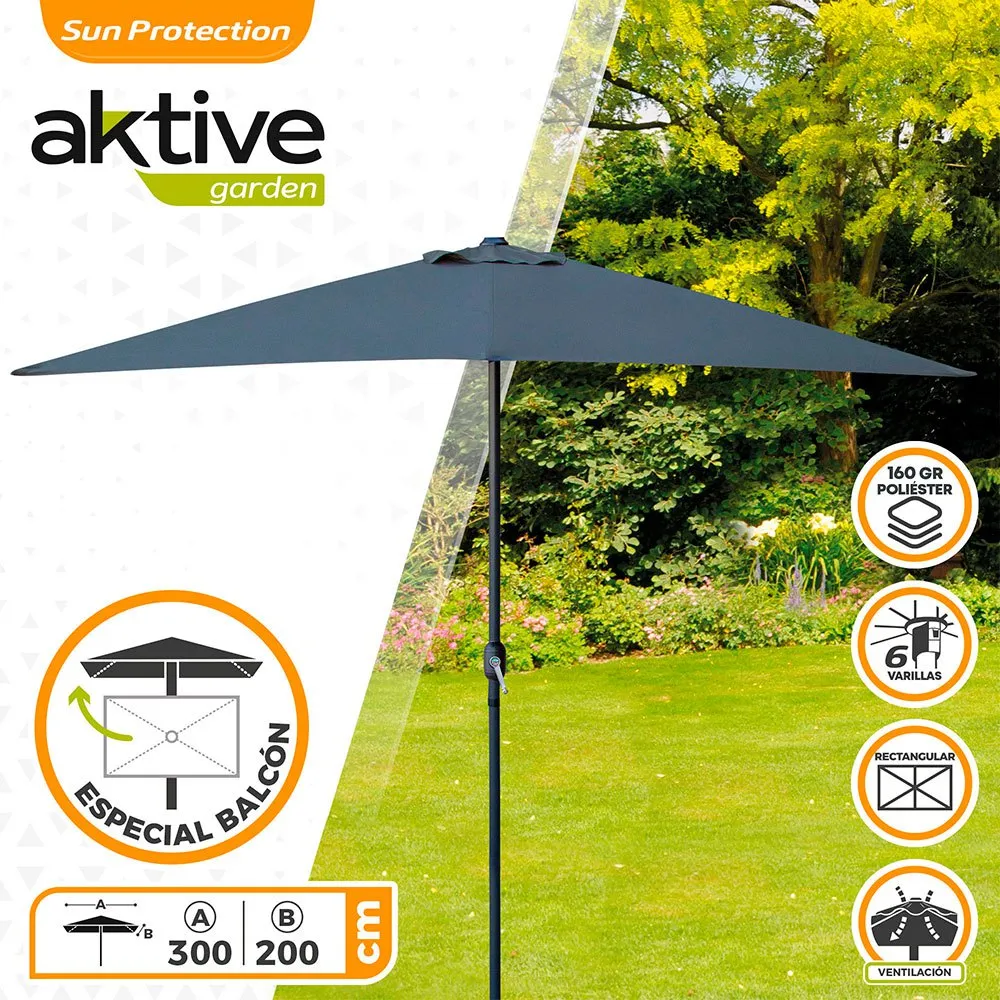Aktive Aluminium Høyde På Rektangulær Stolpe 200x300 Cm 48 Mm 245 Cm Refurbished unisex, Anthracite, One Size Aktive Aluminium Høyde På Rektangulær Stolpe 200x300 Cm 48 Mm 245 Cm Refurbished unisex, Anthracite, One Size