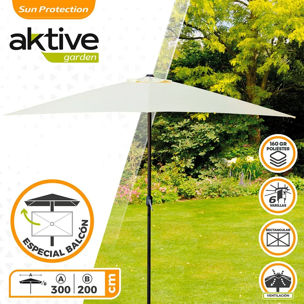 Aktive Aluminium Høyde På Rektangulær Stolpe 200x300 Cm 48 Mm 245 Cm Refurbished unisex, Beige, One Size Aktive Aluminium Høyde På Rektangulær Stolpe 200x300 Cm 48 Mm 245 Cm Refurbished unisex, Beige, One Size