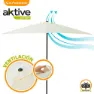 Aktive Aluminium Høyde På Rektangulær Stolpe 200x300 Cm 48 Mm 245 Cm Refurbished unisex, Beige, One Size