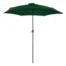 Aktive Aluminium Høyde På Stang Til Sekskantet Parasoll 300 Cm 48 Mm 245 Cm unisex, Green, One Size