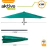 Aktive Aluminium Høyde På Stang Til Sekskantet Parasoll 300 Cm 48 Mm 245 Cm unisex, Green, One Size