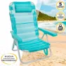 Aktive Aluminium Multiposisjons Sammenleggbar Stol 62x48x83 Cm unisex