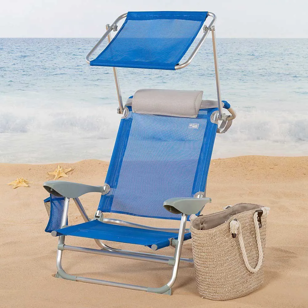 Aktive Aluminium Sammenleggbar Stol Med Håndtak Paraply Og Lomme 83x60x 20/71 Cm Refurbished unisex, Multicolour, 83 x 60 x 20/71cm Aktive Aluminium Sammenleggbar Stol Med Håndtak Paraply Og Lomme 83x60x 20/71 Cm Refurbished unisex, Multicolour, 83 x 60 x 20/71cm