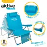 Aktive Aluminium Sammenleggbar Stolsekk 5 Posisjoner 66x58x80 Cm Refurbished unisex
