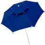 Aktive Åttekantet Paraply Med Metallstang Dobbelt Tak Og Uv30-beskyttelse 280 Cm unisex, Navy, One Size