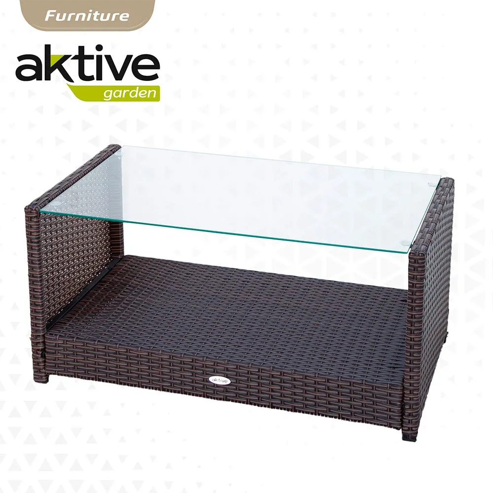 Aktive Bord Med 3 Lenestoler unisex, Black, One Size