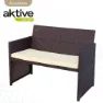 Aktive Bord Med 3 Lenestoler unisex, Black, One Size