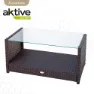 Aktive Bord Med 3 Lenestoler unisex, Black, One Size