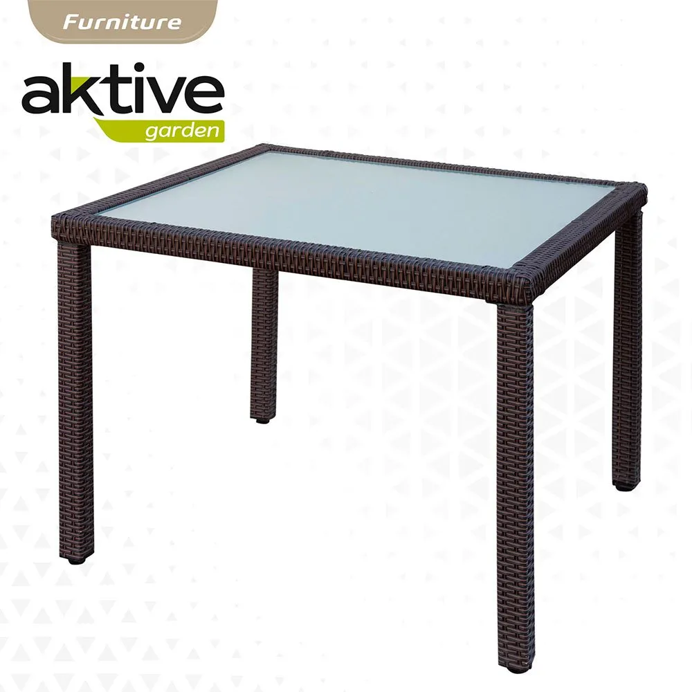 Aktive Bord Med 4 Stoler unisex, Black, One Size
