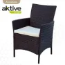 Aktive Bord Med 4 Stoler unisex, Black, One Size