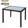 Aktive Bord Med 4 Stoler unisex, Black, One Size