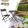 Aktive Bord Og 2 Stoler Sett unisex, Brown, One Size