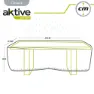 Aktive Bordbeskytter unisex, Greys, 240 x 130 x 60cm