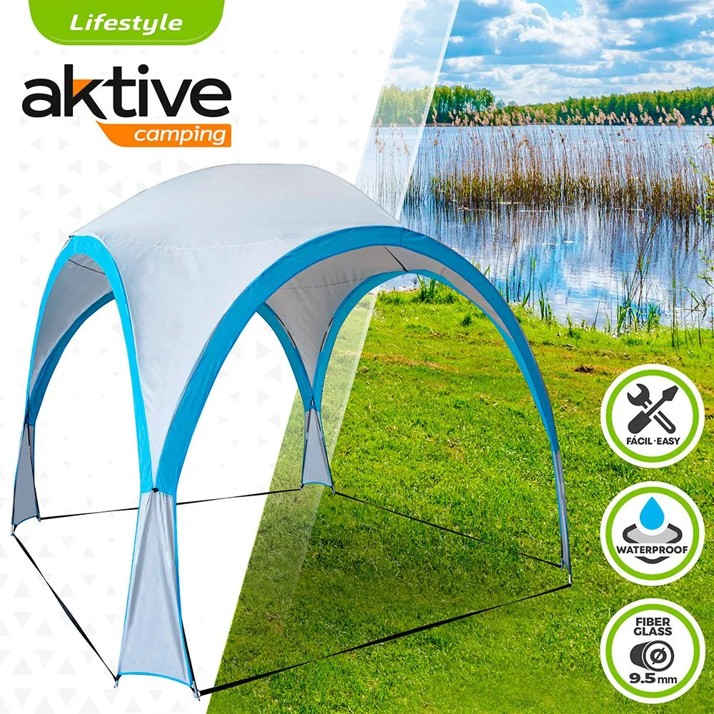 Aktive Camping Markise, Grey / blue, One Size Aktive Camping Markise, Grey / blue, One Size