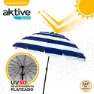 Aktive D240 Tubo Uv50 Parasoll unisex, Blue, One Size