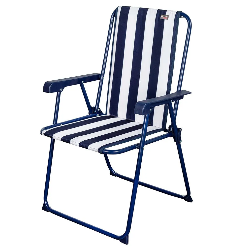 Aktive Fast Foldekstol 53x47x85 Cm unisex, Navy, 53 x 47 x 85cm
