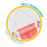 Aktive Fast Sammenleggbar Strandstol I Aluminium unisex, Coral, One Size