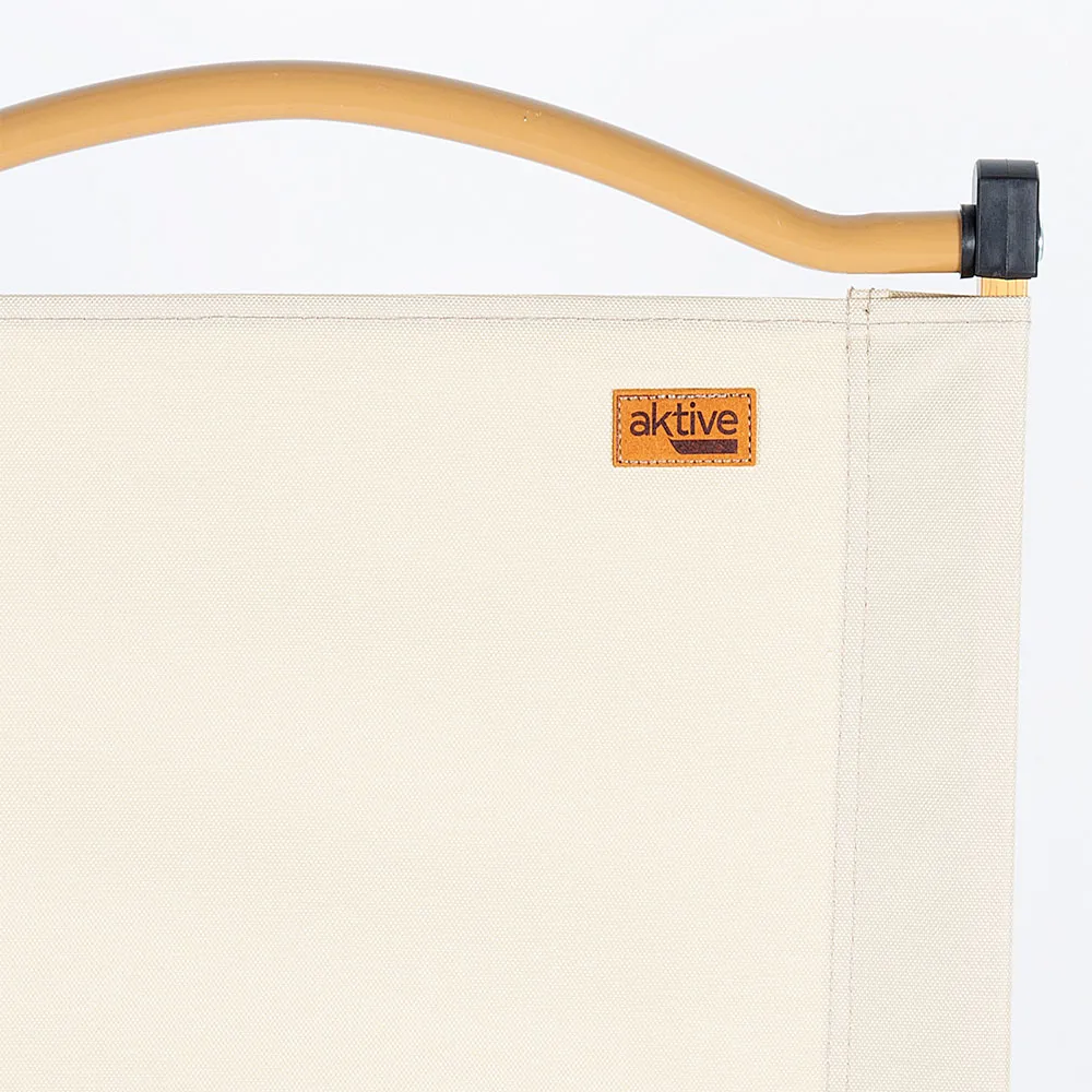 Aktive Glamping Høy Sammenleggbar Stol unisex, Beige, 61 x 54 x x 40-77cm Aktive Glamping Høy Sammenleggbar Stol unisex, Beige, 61 x 54 x x 40-77cm